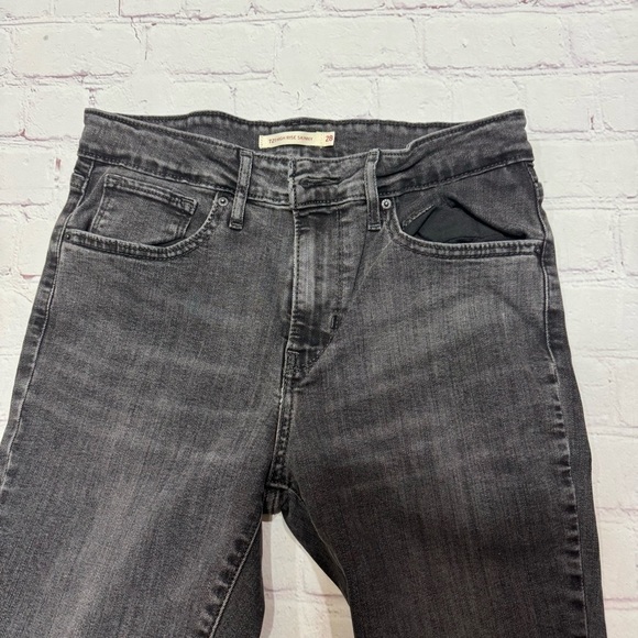 Levi’s 721 Women’s high rise skinny stretchy jeans in charcoal grey size 28 EuC - Picture 10 of 15